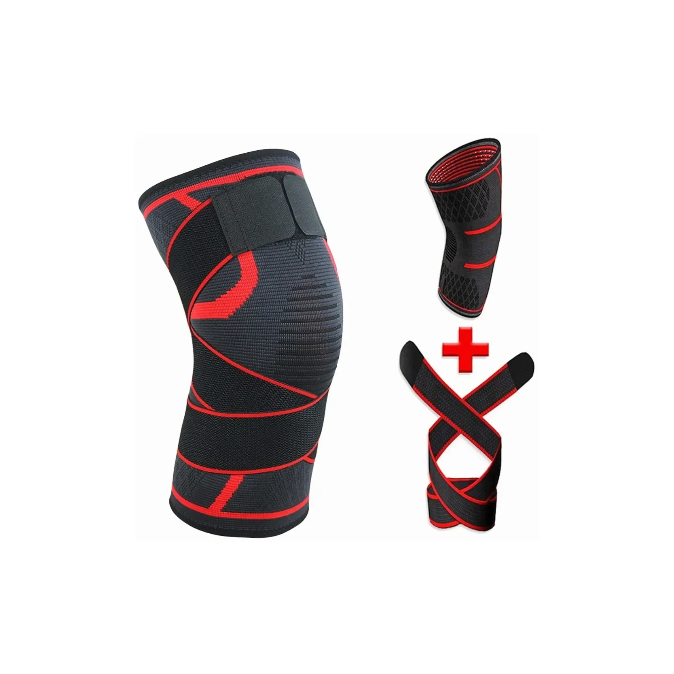 Rodillera de Compresión Ajustable K6 - Imagen 3